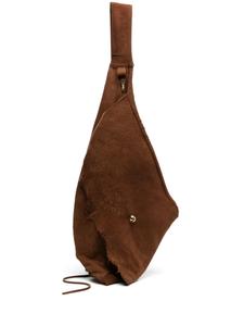 Undercover кожаная сумка-тоут, коричневый