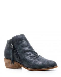 Женские ботильоны Butternut Ankle Boots в черном металлическом цвете Corkys Footwear