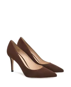 Женские туфли-лодочки Gianvito 85 Gianvito Rossi, коричневый