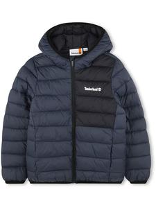 Timberland Стеганая куртка темно-синего цвета