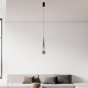 Светодиодный подвесной светильник Maytoni Decorative Lighting Sintesi, прозрачное стекло / смешанный металл - 1 лампа