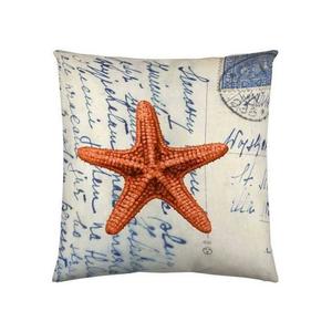 Декоративная подушка из хлопка etérea, винтажная морская звезда 40 x 40 см - декоративный чехол без наполнителя - стандартный чехол для дивана, гостиной, спальни - цифровая печать с обеих сторон и молния Etérea Himmlische Qualität