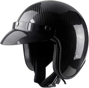 Шлем винтажный Woljay, черный