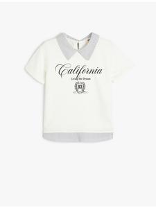 Футболка KOTON, экрю