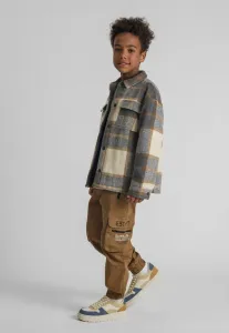 Практичные брюки-карго с эластичным поясом Minoti, Tan