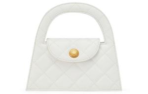 Сумка женская маленькая из искусственной кожи полиуретан мультиколор CHARLES&KEITH горчично-желтая