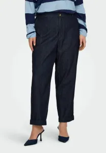 Джинсы прямого кроя carashby gerade geschnitten Only Carmakoma, Dark Blue Denim