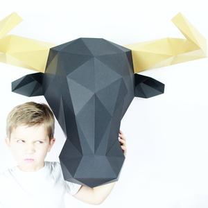 Бык - 3D украшение стены Inna marka