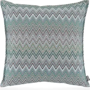 Подушка для улицы HOCK Pablo с кантом 50x50 см, цвет 2, синяя, многоцветная, зигзагообразная, солнце, бохо HOCK GmbH & Co. KG