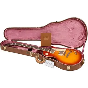 Электрогитара Gibson Custom 1958 Les Paul Standard Reissue VOS 2024 - Вишневый Сансет (Washed Cherry Sunburst)