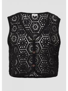 s.Oliver Жилет для помещений, цвет 9999_черный