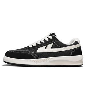 WARRIOR Кроссовки для скейтбординга мужские с защитой от истирания низкие черно-бежевые, цвет Black Beige