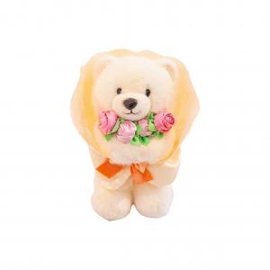 Плюшевая куколка Hugging Flower Collection Bunny, Bear, Panda, высота 28 см XIWANTONG