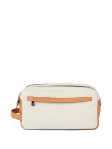 Кожаная косметичка Brunello Cucinelli, нейтральный
