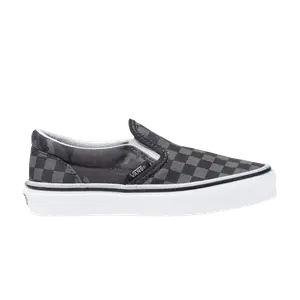 Кроссовки Vans Classic Slip-On Kids 'Tonal Checkerboard - Obsidian Camo', серый