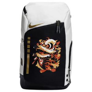 Nike Тканевый рюкзак унисекс черный белый, Auspicious Lion Dance
