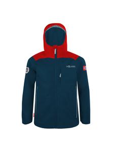 Куртка Trollkids Bergen, цвет bright red