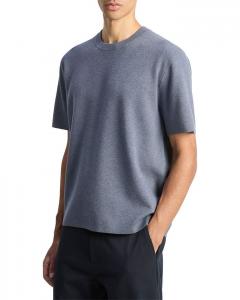 Миланский свитер-футболка Vince, серый