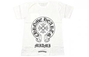 Футболка унисекс белая Chrome Hearts, белый