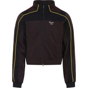 Martine Rose Панельная куртка на молнии, Brown