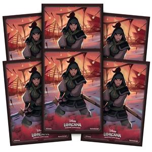 Карточная игра Disney Lorcana TCG: Rise of the Floodborn - Mulan - Matte Card Sleeves (65)