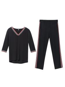 Спортивный костюм Erdem, черный