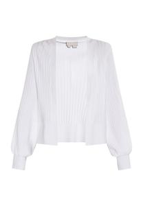 Вязаный кардиган Risa, белый