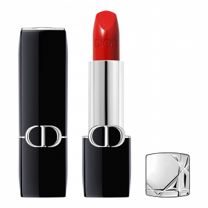 Помада Rouge  Dior, 080 Red Smile (a bright red - satin)