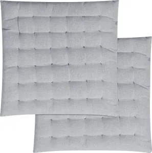 Подушка на стул Magma Heimtex "Фрейя" с великолепной стежкой 40х40 см, серый