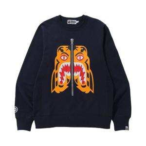 Свитер BAPE Tiger Crewneck, Navy