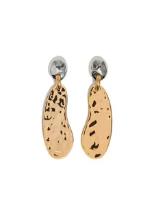 Фактурные серьги Bimba y Lola, золотой