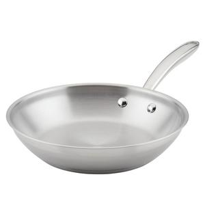 Rachael Ray Professional 10 из индукционной сковороды из нержавеющей стали, цвет Silver