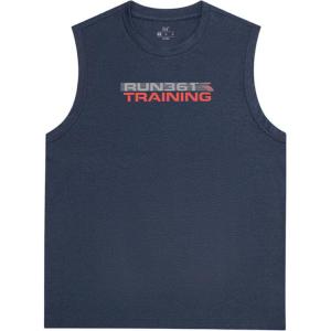 361° Мужская майка темно-синего цвета с круглым вырезом, тонкая, прямая посадка