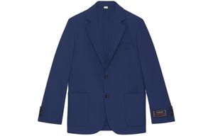 Деловой костюм мужской синий Gucci, синий