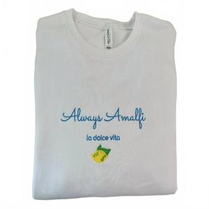 Женский свитшот La Dolce Vita белый Always Amalfi