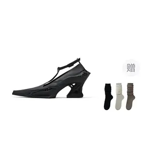 Серия «Без сахара» Туфли на высоком каблуке женские Daphne Lab, серебряный