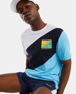 Мужская футболка с коротким рукавом Nautica, мультиколор