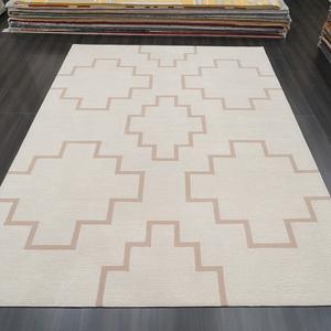 Ковер Tianjiang ручной работы, 140х200 см, шерсть, бежевый/коричневый