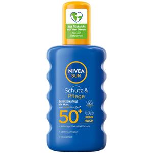 Солнцезащитный крем nivea sun sun schutz & pflege sonnenspray Nivea, объем 200 мл