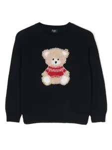 Джемпер из вирджинской шерсти Il Gufo, синий