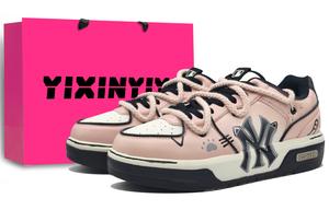 Ченки лайнер лоу топ скейтборд обувь унисекс софт пинк MLB, нежно-розовый