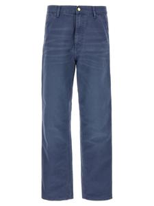 Брюки 'Single Knee' CARHARTT WIP, синий
