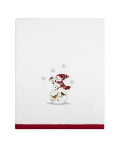 Набор хлопковых банных полотенец Holiday Cheer, 52" x 27" Avanti, белый