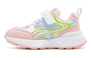 Warrior Антискользящие Износостойкие Детские Повседневные Кроссовки, фиолетовый/белый/зеленый