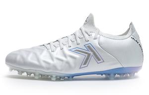 KELME MG Rubber Short Studs Anti-Slip Wear-Resistant Soccer Shoes Unisex White Blue