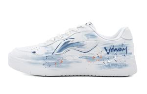 LINING Понтонные лодки амортизация, износостойкие низкие кроссовки skateboard men's blue