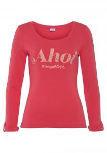 Лонгслив KangaROOS Shirt, цвет light red