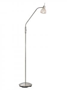 Напольная лампа "DAYTONA" серебристого цвета