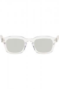 Thom Browne Прозрачные прямоугольные солнцезащитные очки из ацетата