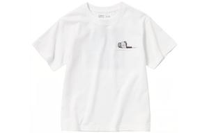 Футболка Cows UT Graphic Uniqlo Kids, белый